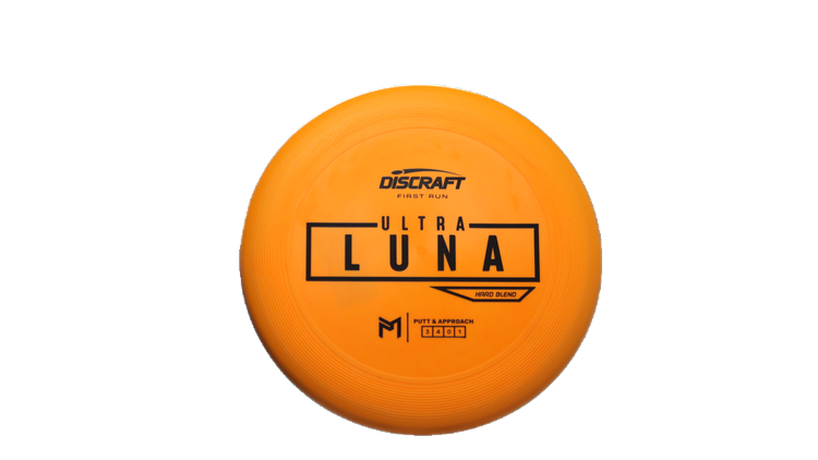 Discraft First Run Paul McBeth Putter Line Hard Ultra-Luna Putter Front View