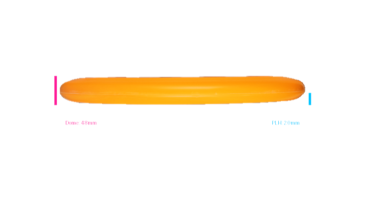 Discraft First Run Paul McBeth Putter Line Hard Ultra-Luna Putter Profile View