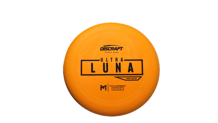Discraft First Run Paul McBeth Putter Line Hard Ultra-Luna Putter Front View