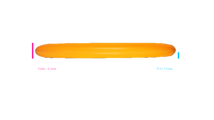 Discraft First Run Paul McBeth Putter Line Hard Ultra-Luna Putter Profile View