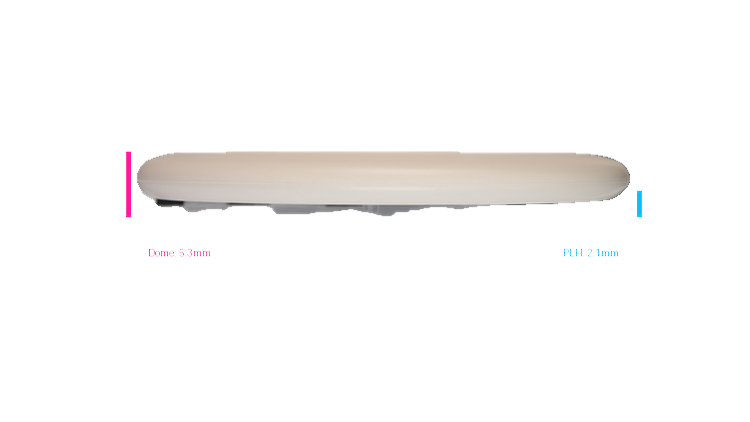 Discraft First Run Paul McBeth Putter Line Hard Ultra-Luna Putter Profile View