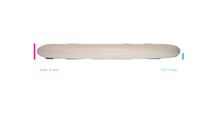 Discraft First Run Paul McBeth Putter Line Hard Ultra-Luna Putter Profile View
