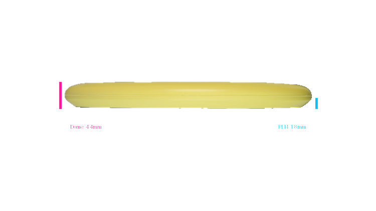 Discmania Flex 1 P-Line P2 Putter Profile View