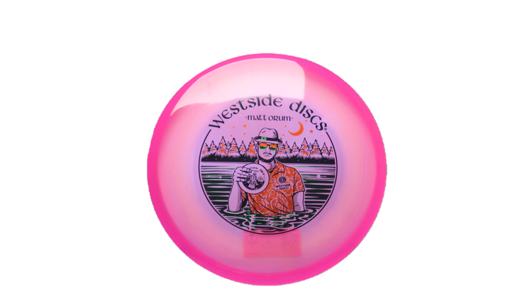 Westside Discs 2026 Matt Orum Team Series VIP-X Moonshine Ring Maiden Putter Front View