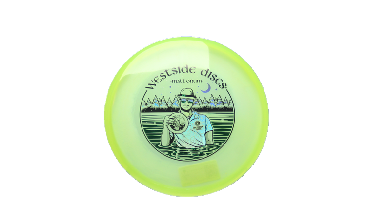 Westside Discs 2026 Matt Orum Team Series VIP-X Moonshine Ring Maiden Putter Front View
