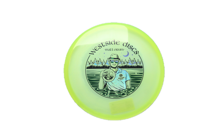 Westside Discs 2026 Matt Orum Team Series VIP-X Moonshine Ring Maiden Putter Front View