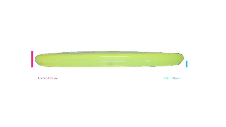 Westside Discs 2026 Matt Orum Team Series VIP-X Moonshine Ring Maiden Putter Profile View