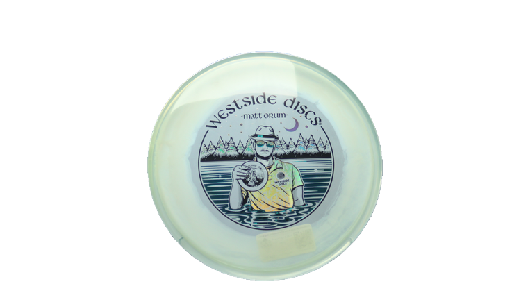 Westside Discs 2026 Matt Orum Team Series VIP-X Moonshine Ring Maiden Putter Front View