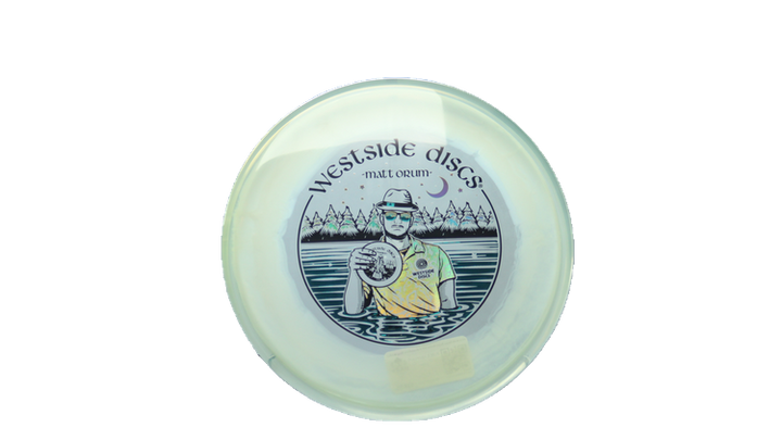 Westside Discs 2026 Matt Orum Team Series VIP-X Moonshine Ring Maiden Putter Front View