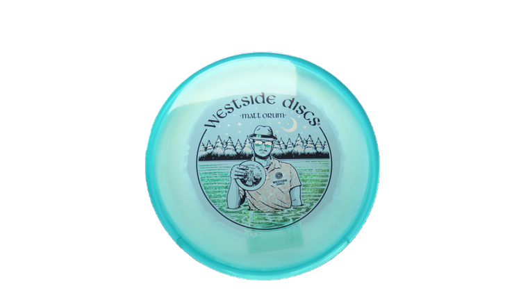 Westside Discs 2026 Matt Orum Team Series VIP-X Moonshine Ring Maiden Putter Front View
