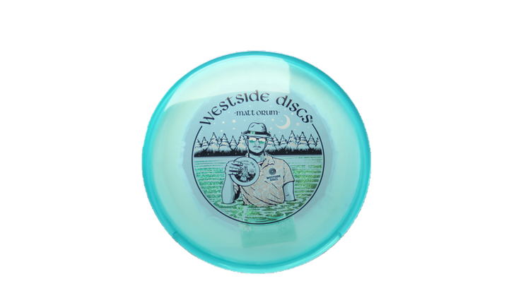 Westside Discs 2026 Matt Orum Team Series VIP-X Moonshine Ring Maiden Putter Front View