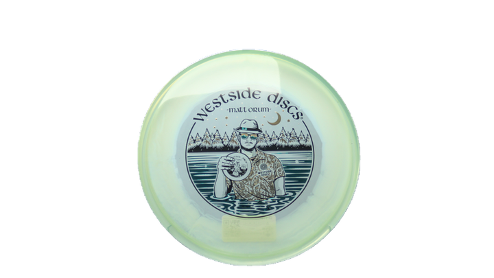 Westside Discs 2026 Matt Orum Team Series VIP-X Moonshine Ring Maiden Putter Front View
