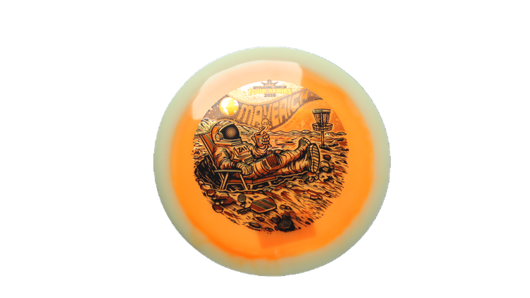 Dynamic Discs 2026 Zach Melton Team Series Lucid-X Moonshine Orbit Maverick Fairway Driver Front View