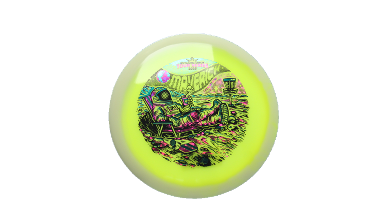 Dynamic Discs 2026 Zach Melton Team Series Lucid-X Moonshine Orbit Maverick Fairway Driver Front View