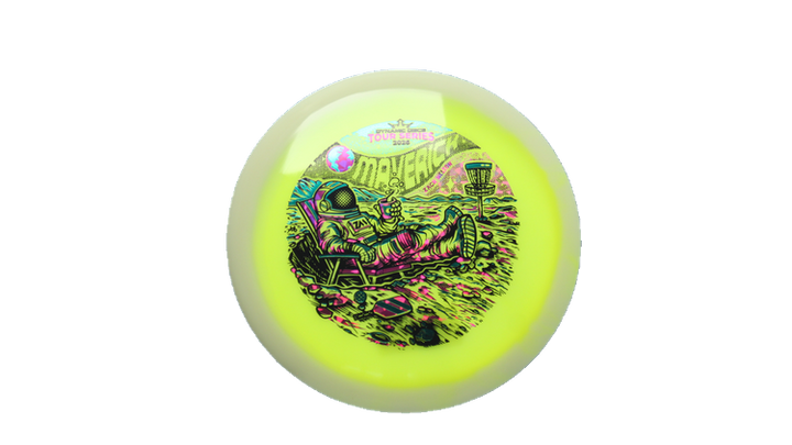 Dynamic Discs 2026 Zach Melton Team Series Lucid-X Moonshine Orbit Maverick Fairway Driver Front View