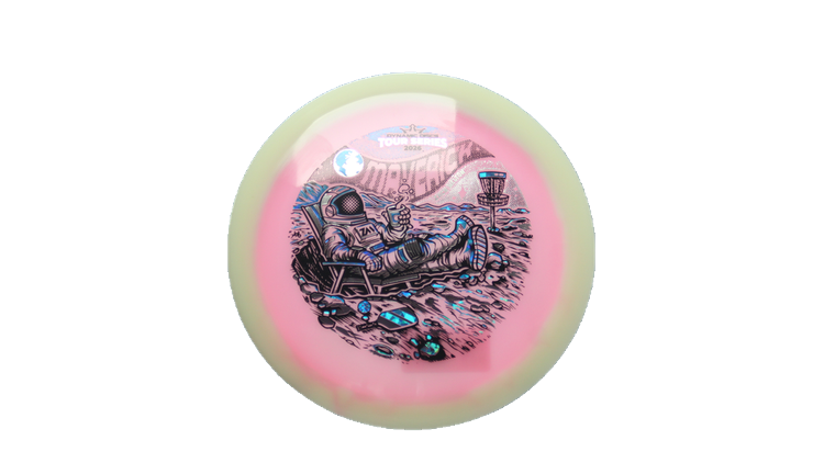 Dynamic Discs 2026 Zach Melton Team Series Lucid-X Moonshine Orbit Maverick Fairway Driver Front View