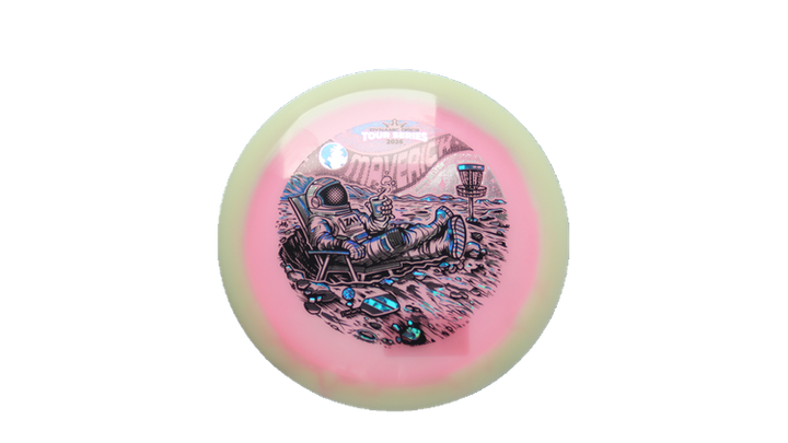 Dynamic Discs 2026 Zach Melton Team Series Lucid-X Moonshine Orbit Maverick Fairway Driver Front View