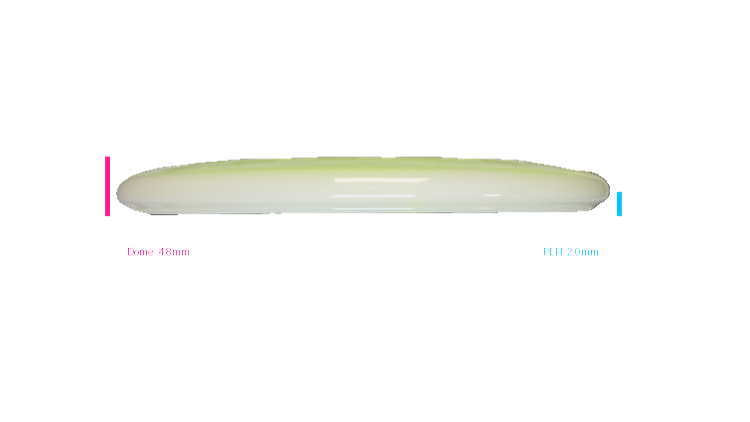Dynamic Discs 2026 Robert Burridge Team Series Lucid-X Moonshine Orbit Judge Putter Profile View