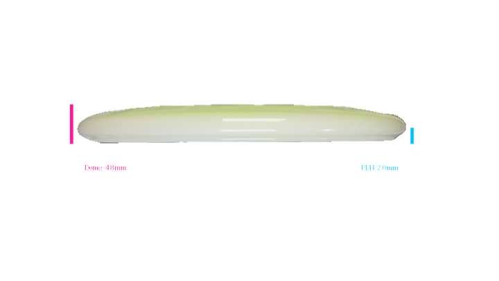 Dynamic Discs 2026 Robert Burridge Team Series Lucid-X Moonshine Orbit Judge Putter Profile View