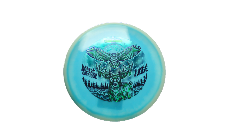 Dynamic Discs 2026 Robert Burridge Team Series Lucid-X Moonshine Orbit Judge Putter Front View