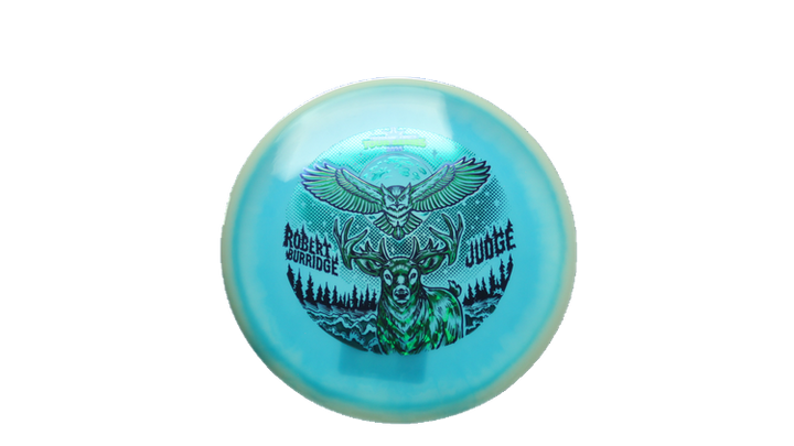 Dynamic Discs 2026 Robert Burridge Team Series Lucid-X Moonshine Orbit Judge Putter Front View