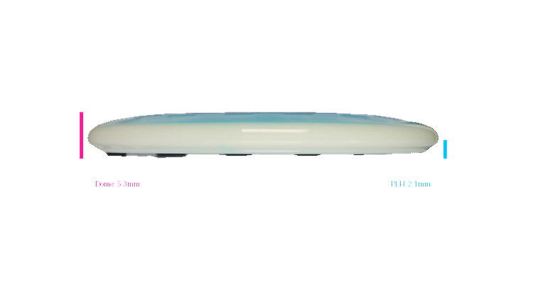 Dynamic Discs 2026 Robert Burridge Team Series Lucid-X Moonshine Orbit Judge Putter Profile View