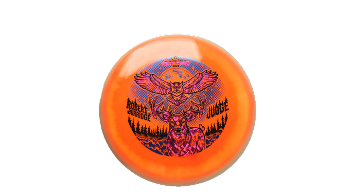 Dynamic Discs 2026 Robert Burridge Team Series Lucid-X Moonshine Orbit Judge Putter Front View