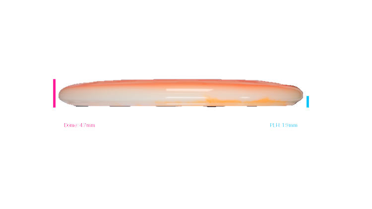 Dynamic Discs 2026 Robert Burridge Team Series Lucid-X Moonshine Orbit Judge Putter Profile View