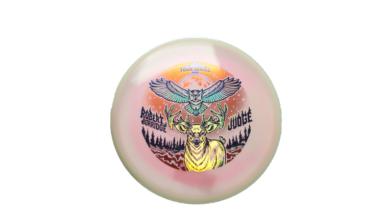 Dynamic Discs 2026 Robert Burridge Team Series Lucid-X Moonshine Orbit Judge Putter Front View