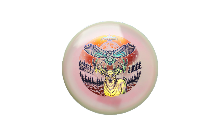 Dynamic Discs 2026 Robert Burridge Team Series Lucid-X Moonshine Orbit Judge Putter Front View