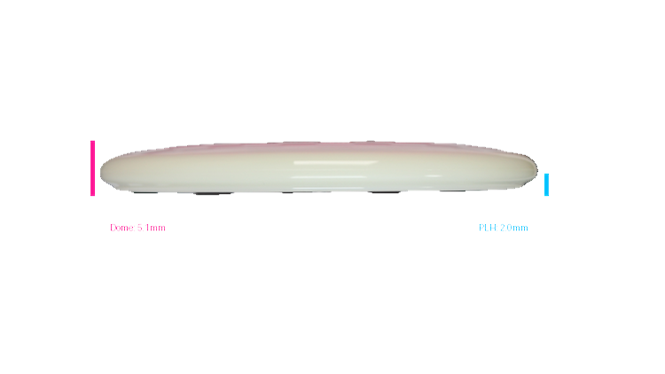 Dynamic Discs 2026 Robert Burridge Team Series Lucid-X Moonshine Orbit Judge Putter Profile View