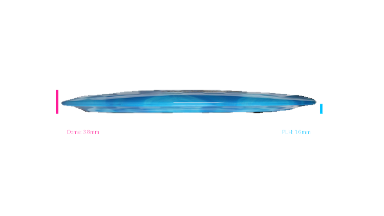 Dynamic Discs 2026 Parker Welck Team Series Supreme Burst General Distance Driver Profile View