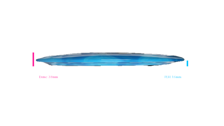 Dynamic Discs 2026 Parker Welck Team Series Supreme Burst General Distance Driver Profile View