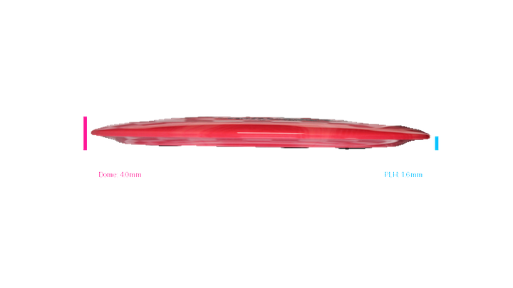 Dynamic Discs 2026 Parker Welck Team Series Supreme Burst General Distance Driver Profile View