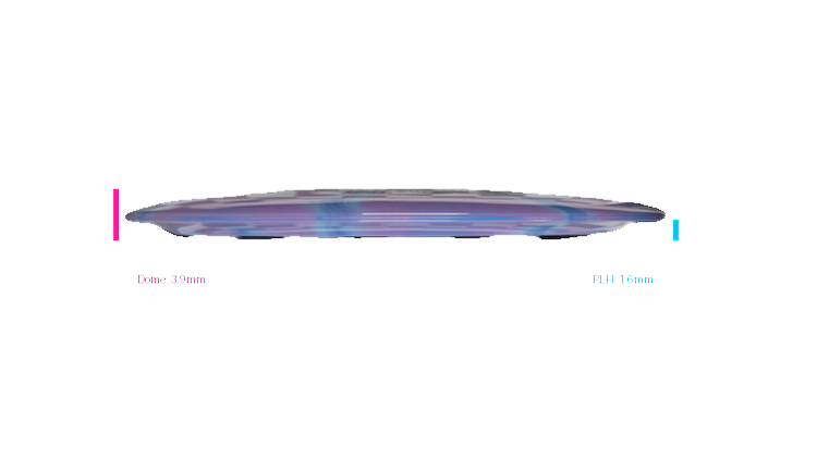 Dynamic Discs 2026 Parker Welck Team Series Supreme Burst General Distance Driver Profile View
