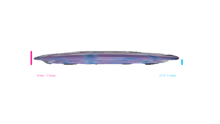 Dynamic Discs 2026 Parker Welck Team Series Supreme Burst General Distance Driver Profile View