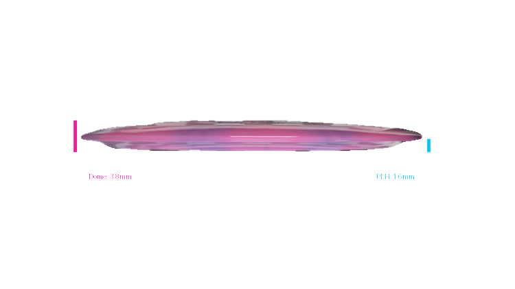 Dynamic Discs 2026 Parker Welck Team Series Supreme Burst General Distance Driver Profile View