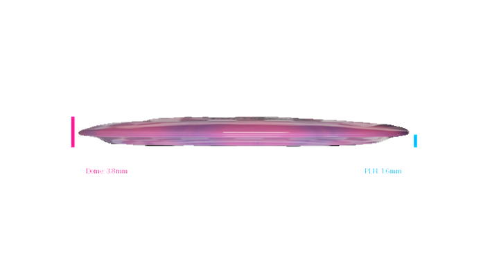 Dynamic Discs 2026 Parker Welck Team Series Supreme Burst General Distance Driver Profile View