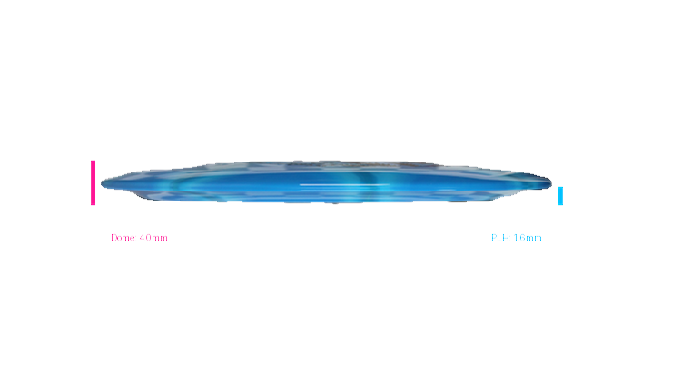 Dynamic Discs 2026 Parker Welck Team Series Supreme Burst General Distance Driver Profile View