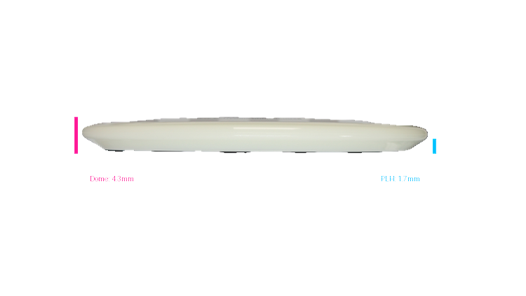 Discmania 2026 Gannon Buhr Signature Series Cryo Blade 2 Glow C-Line MD5 Midrange Profile View