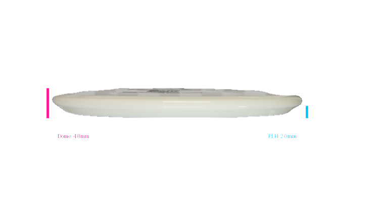 Discmania 2026 Gannon Buhr Signature Series Cryo Blade 2 Glow C-Line MD5 Midrange Profile View