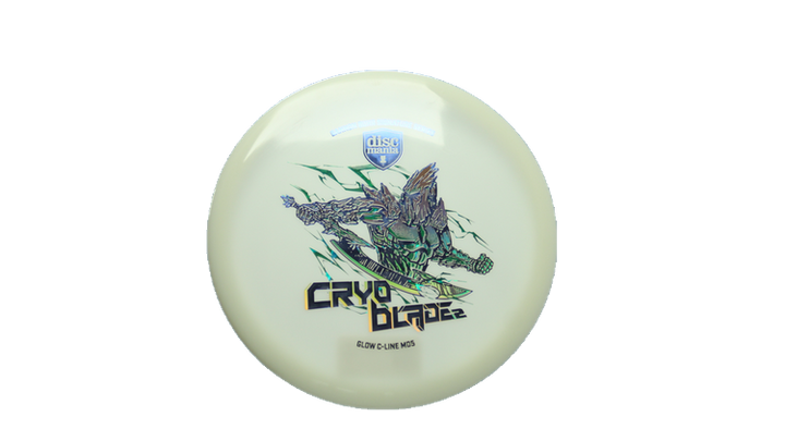 Discmania 2026 Gannon Buhr Signature Series Cryo Blade 2 Glow C-Line MD5 Midrange Front View