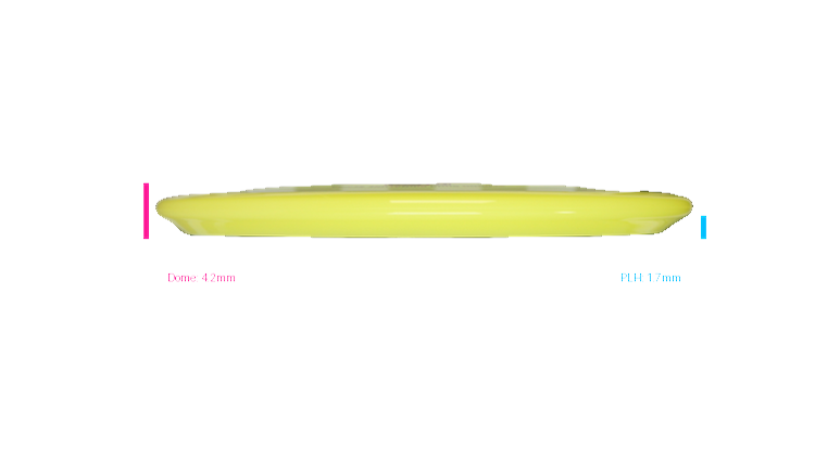 Discmania 2026 Gannon Buhr Signature Series Cryo Blade 2 Glow C-Line MD5 Midrange Profile View