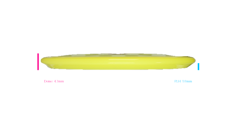 Discmania 2026 Gannon Buhr Signature Series Cryo Blade 2 Glow C-Line MD5 Midrange Profile View