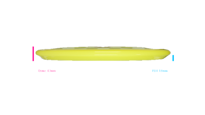 Discmania 2026 Gannon Buhr Signature Series Cryo Blade 2 Glow C-Line MD5 Midrange Profile View