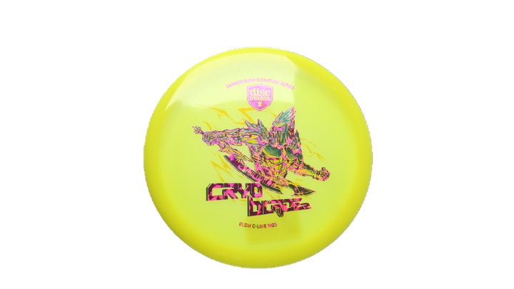 Discmania 2026 Gannon Buhr Signature Series Cryo Blade 2 Glow C-Line MD5 Midrange Front View