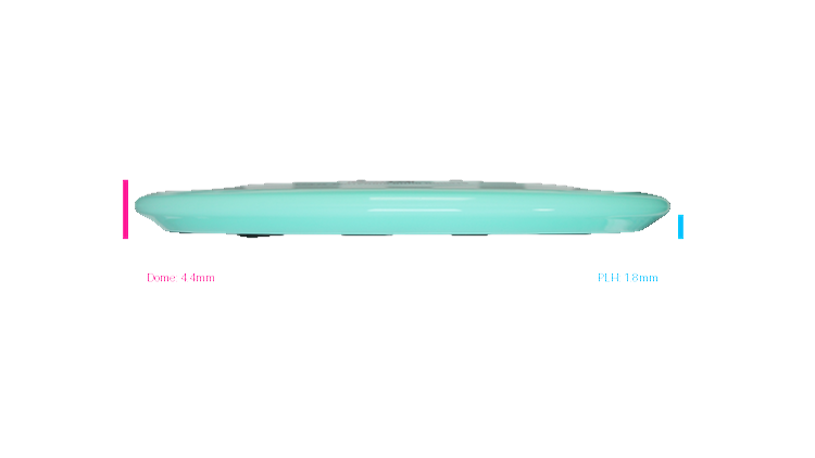 Discmania 2026 Gannon Buhr Signature Series Cryo Blade 2 Glow C-Line MD5 Midrange Profile View