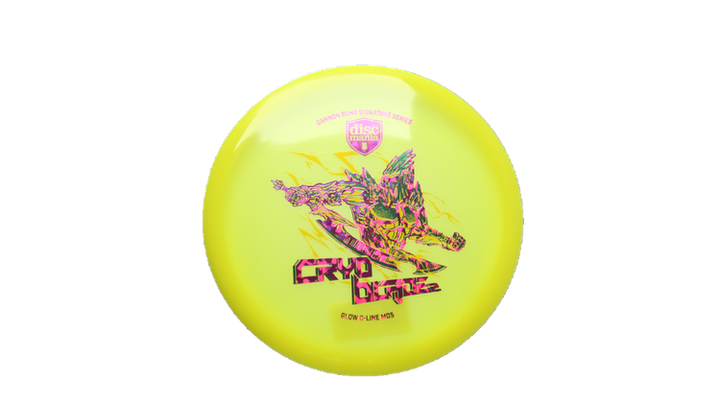 Discmania 2026 Gannon Buhr Signature Series Cryo Blade 2 Glow C-Line MD5 Midrange Front View