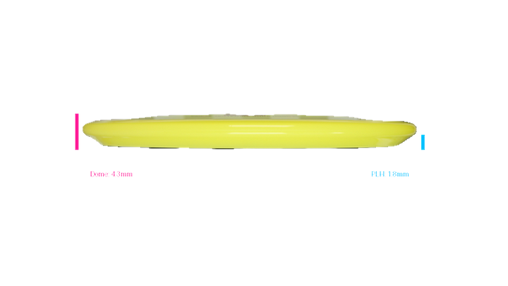 Discmania 2026 Gannon Buhr Signature Series Cryo Blade 2 Glow C-Line MD5 Midrange Profile View
