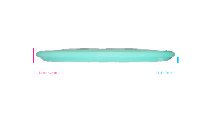 Discmania 2026 Gannon Buhr Signature Series Cryo Blade 2 Glow C-Line MD5 Midrange Profile View